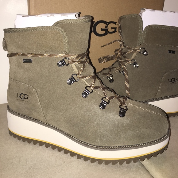 ugg lace up ankle boots